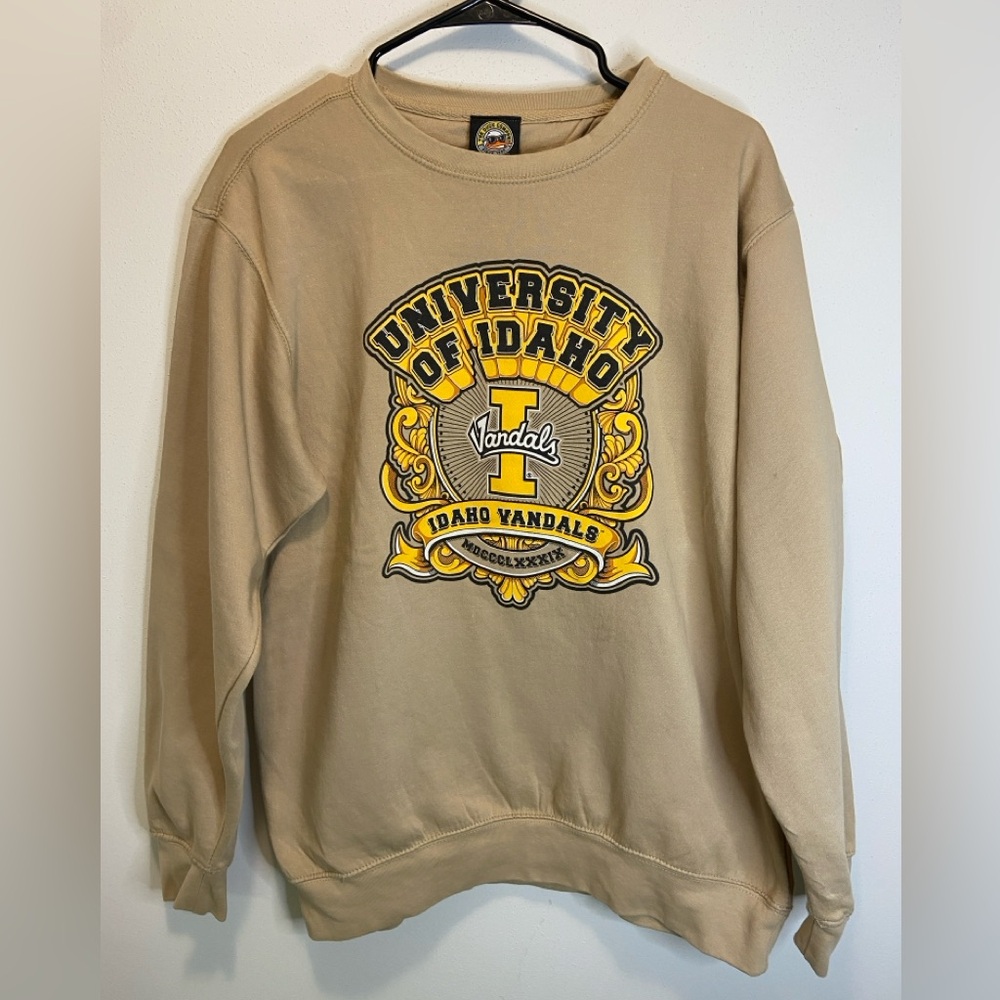University of Idaho Vandals Tan Sweatshirt